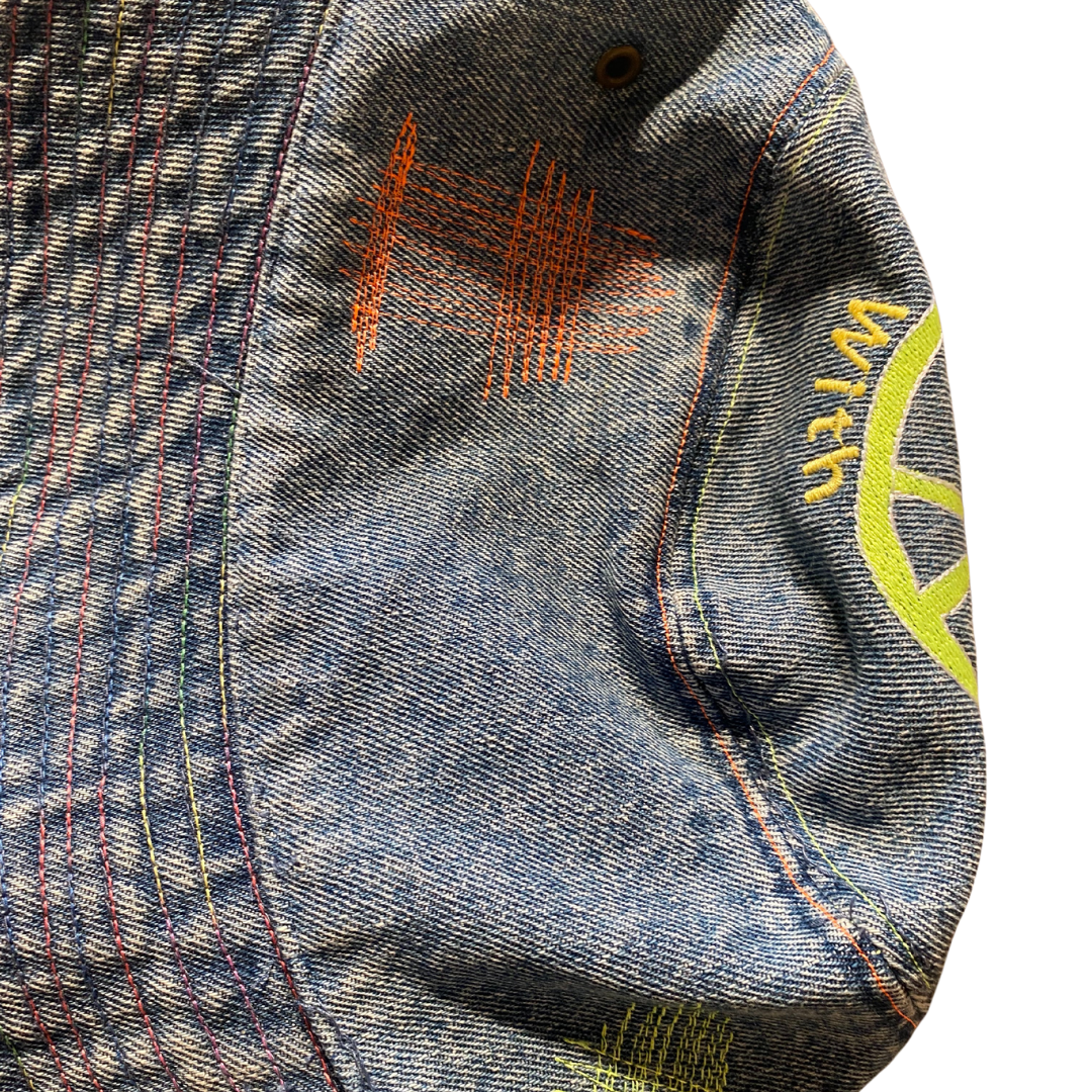Unapologetic Youth Brain Bucket Hat showing a casual, stylish bucket hat with a graphic design on the fabric.