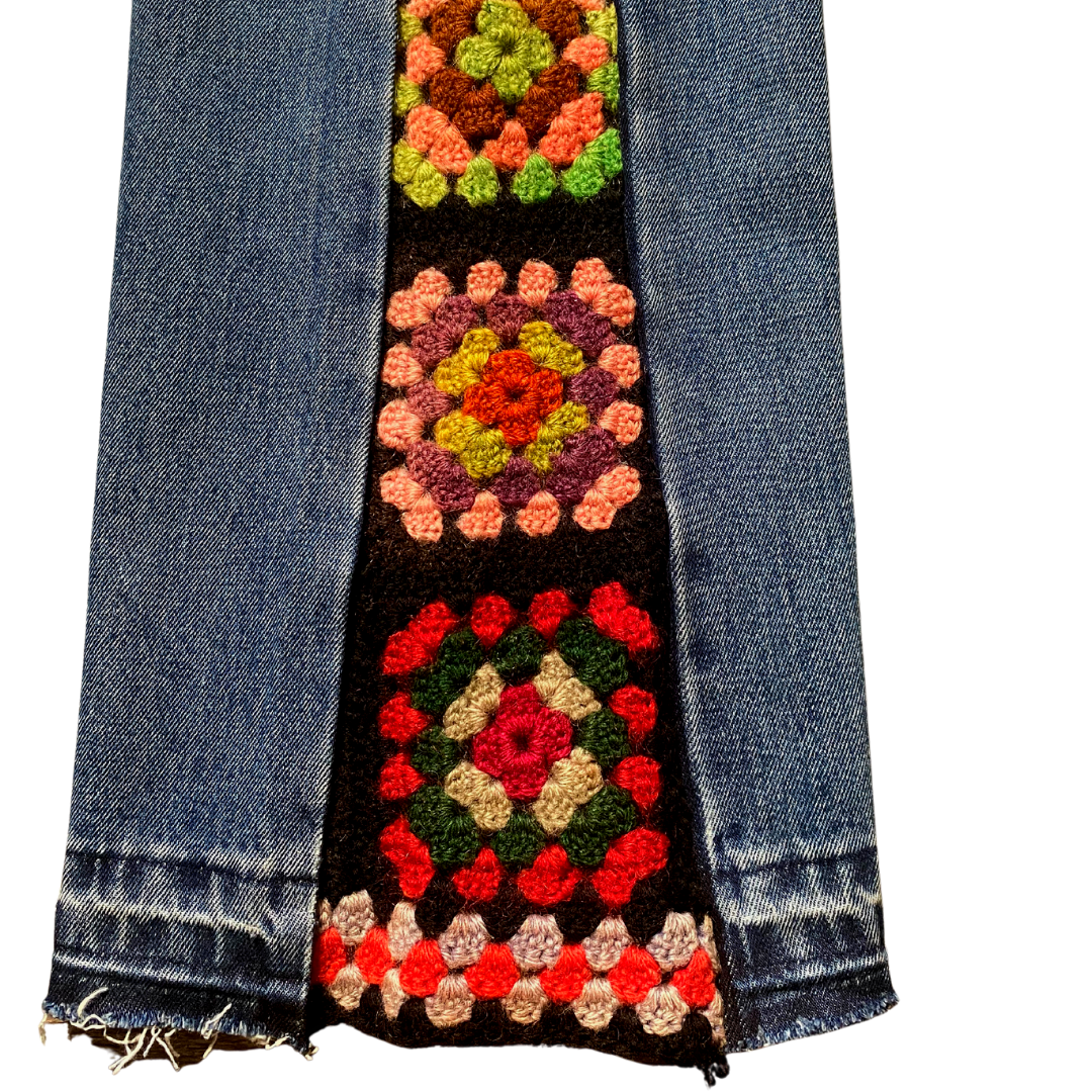 Unapologetic Youth Groovy 30x30 jeans with classic denim fabric, front pockets, and stylish fit shown in the image.