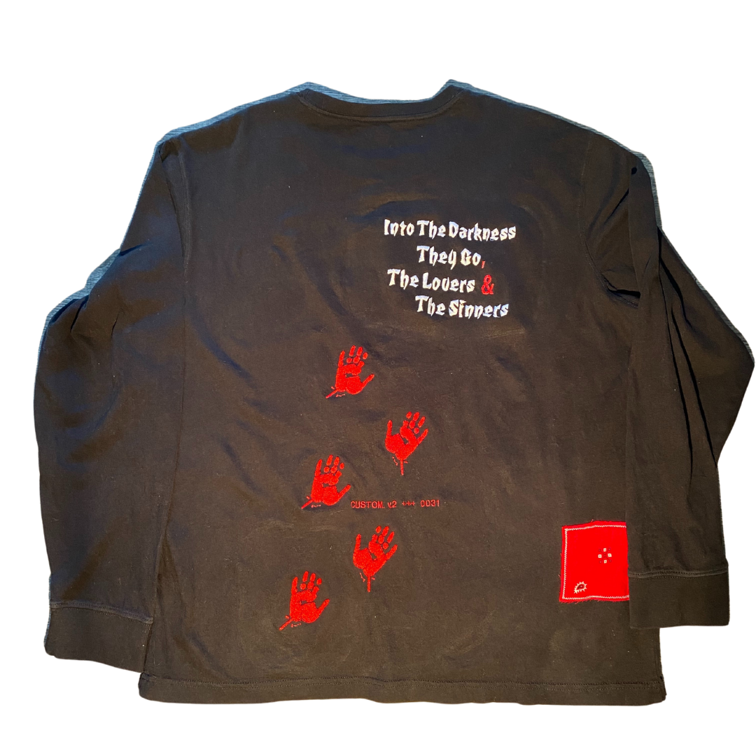 Unapologetic Youth long sleeve shirt with a relaxed fit, featuring a soft fabric and casual style, shown in a neutral color.