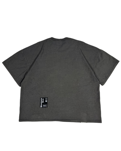 Unapologetic Youth Signature Tee T-shirt in black with bold graphic design, casual fit, and crew neckline.