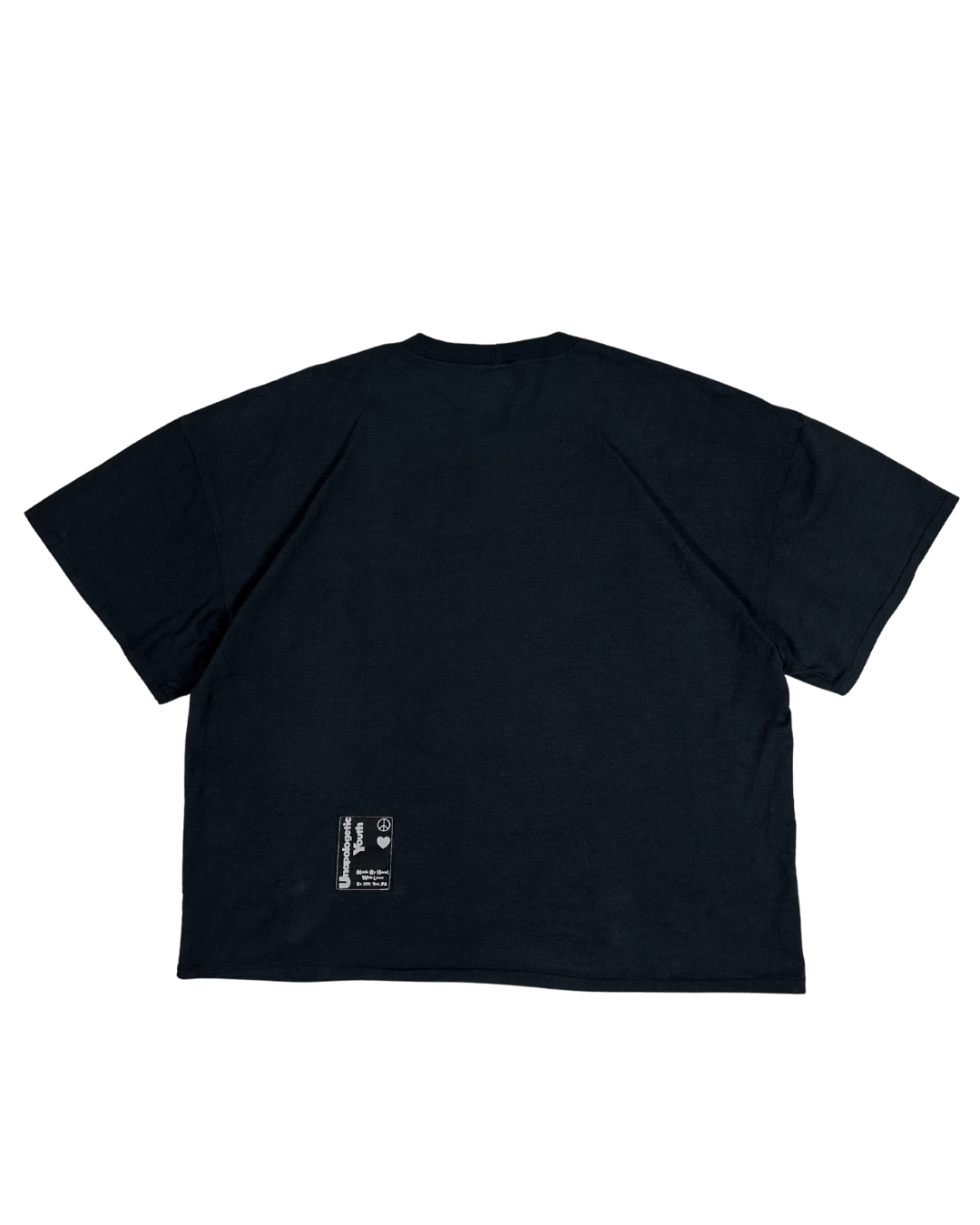 Unapologetic Youth Signature Tee T-shirt, front view showing the logo design on a casual cotton shirt.