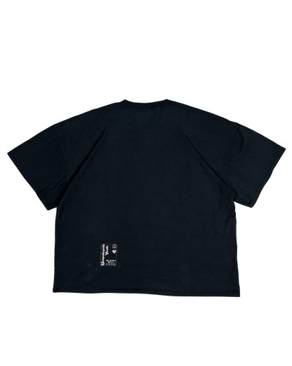 Unapologetic Youth Signature Tee T-shirt, front view showing the logo design on a casual cotton shirt.