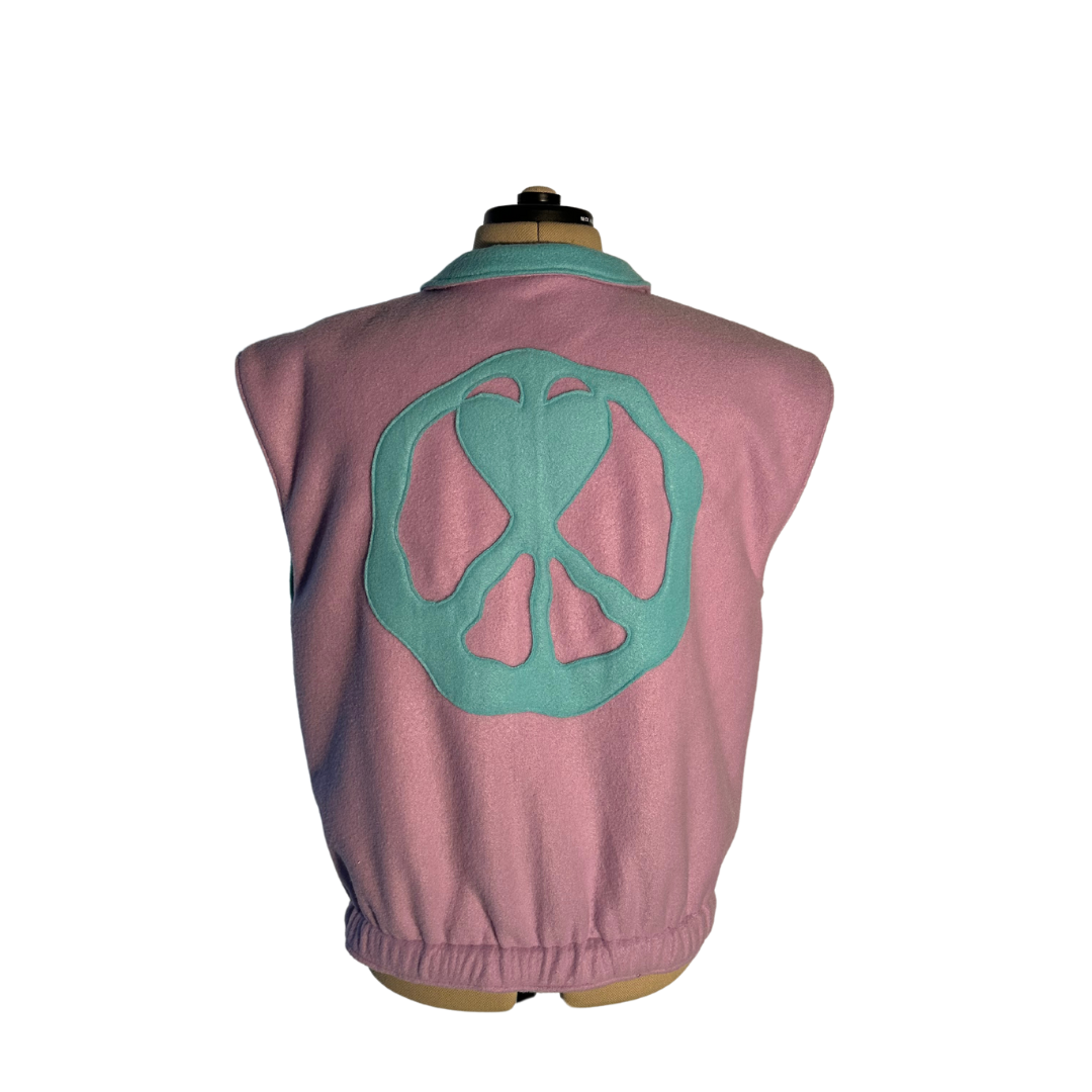 Unapologetic Youth medium prevention vest with adjustable straps and durable fabric, designed for functional protection.