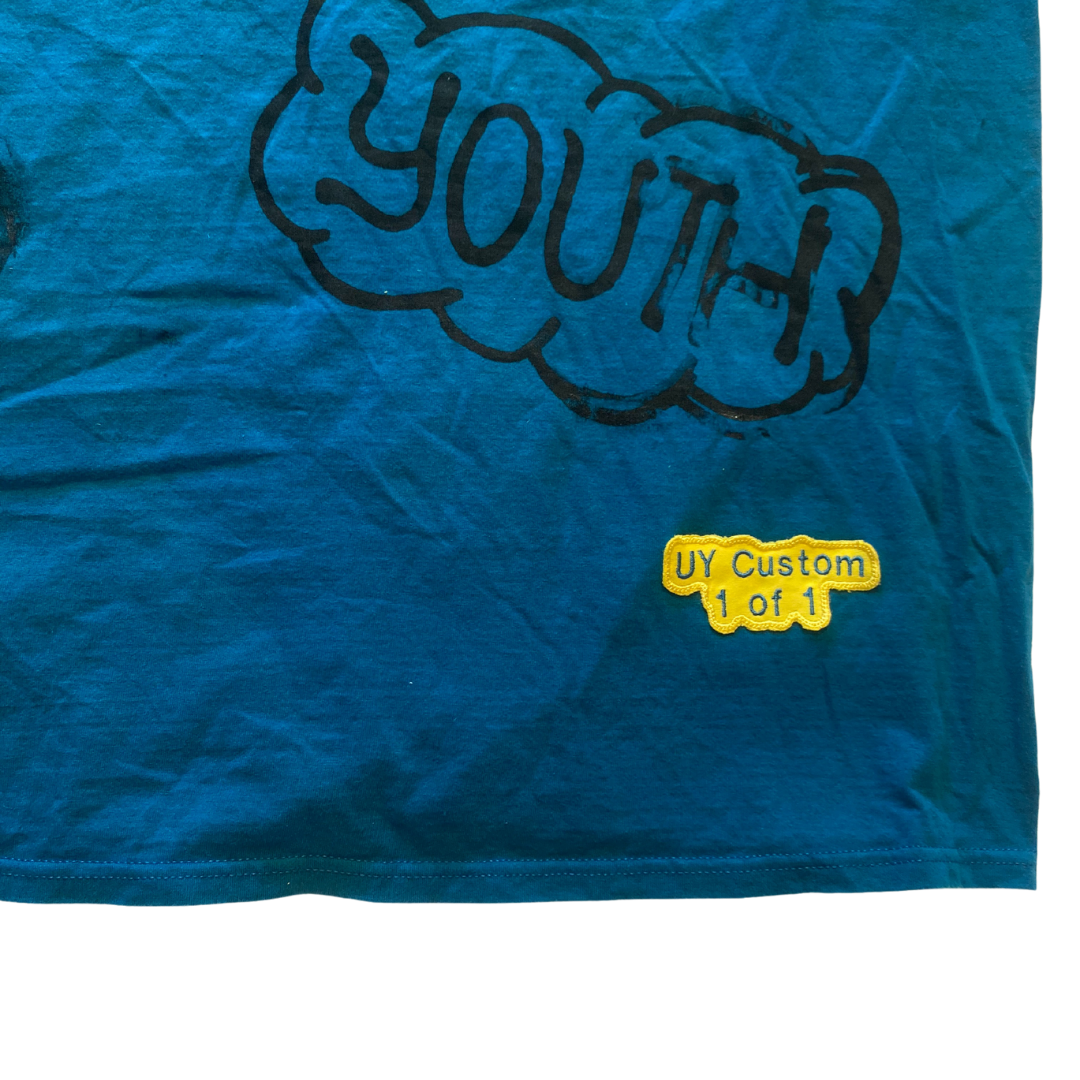 Unapologetic Youth Freedom 3XL T-shirt with bold "Свобода" print in black on a white fabric background.