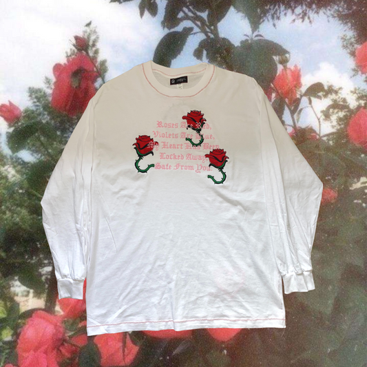 Unapologetic Youth Safe Place v2 long sleeve shirt in black, featuring a minimalist design on the front.