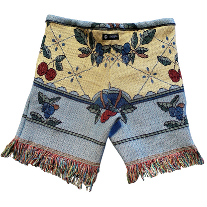 Unapologetic Youth Flower Boy shorts featuring a vibrant floral pattern, casual fit, and adjustable waistband.
