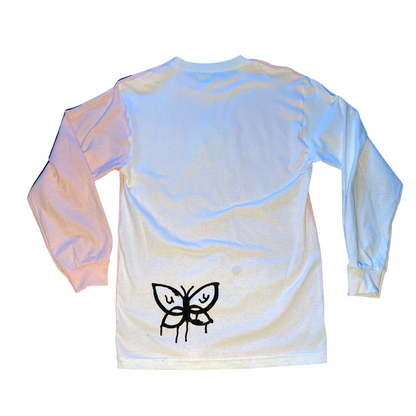 Black long sleeve shirt by Unapologetic Youth, featuring a comfortable fit and casual style, shown on a plain background.