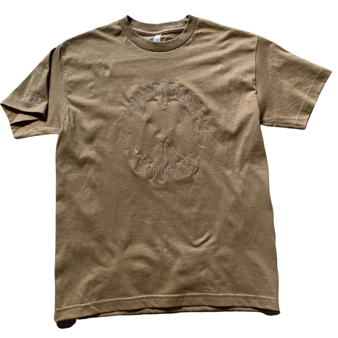 Medium Unapologetic Youth T-Shirt featuring a casual fit and stylish design, displayed in the product image.