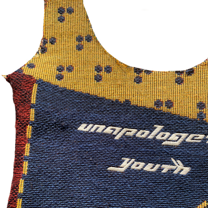 Flower Girl tank top by Unapologetic Youth, featuring a colorful floral design on a casual, sleeveless garment for young girls.