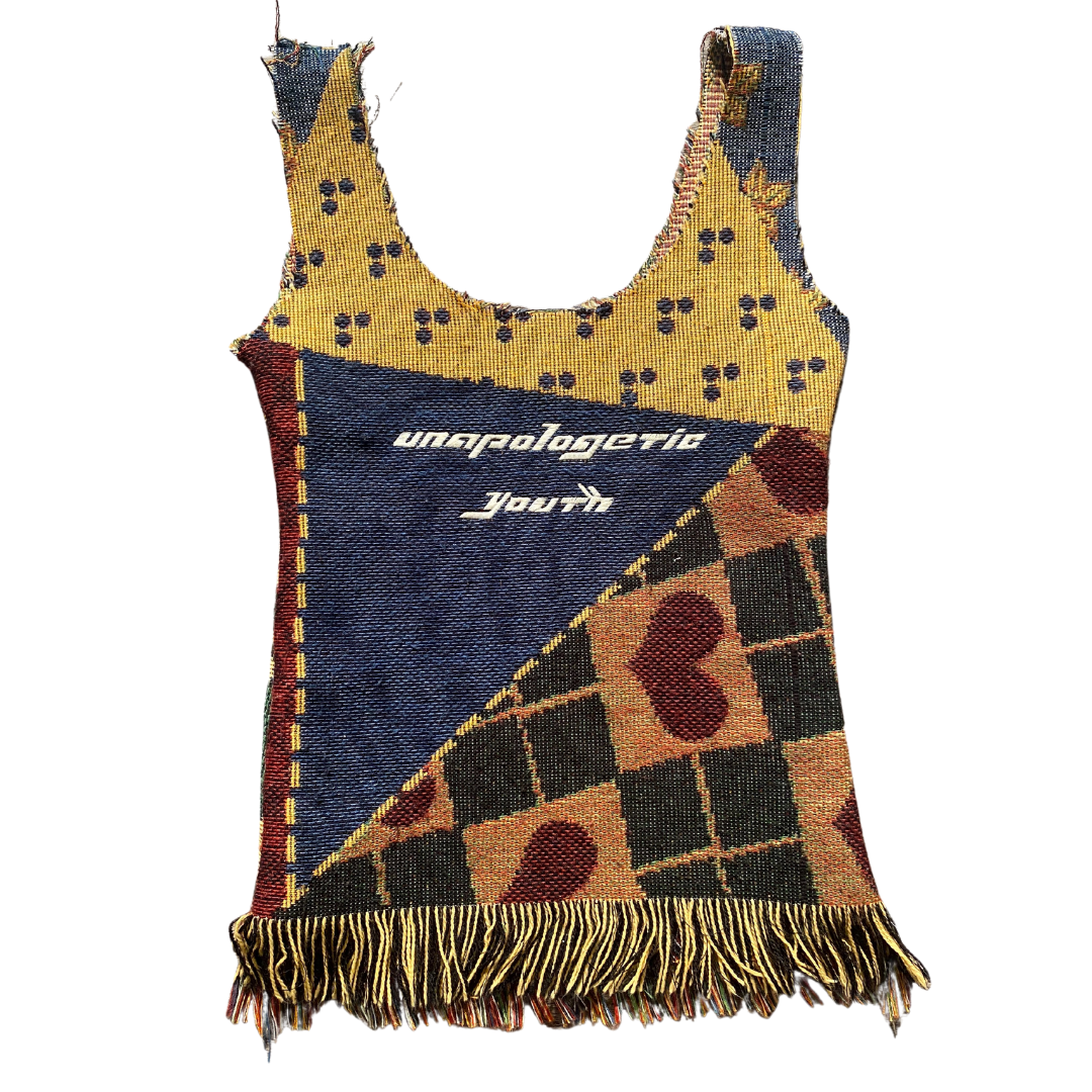 Flower Girl tank top by Unapologetic Youth, soft fabric with floral design, perfect for young girls' casual wear.