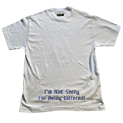 Large Unapologetic Youth T-Shirt in black with bold graphic print, casual fit, and comfortable cotton fabric.