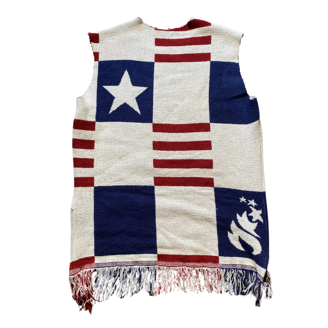 Unapologetic Youth American Tradition tank top in black, sleeveless design with round neckline and casual fit.
