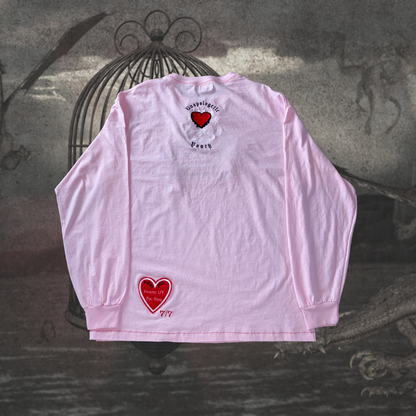 Long sleeve shirt from Unapologetic Youth's Safe Place collection, featuring a comfortable, casual design with bold graphic print.