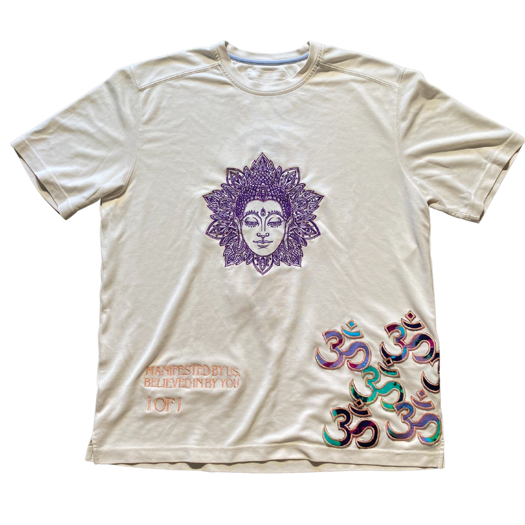 Inner Awakening 2 T-shirt by Unapologetic Youth, featuring a stylish graphic design on soft fabric, displayed flat.