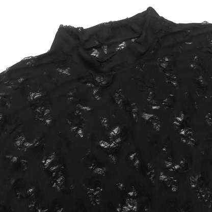 Unapologetic Youth Spooky v1 T-shirt featuring a spooky graphic design on a black cotton shirt.