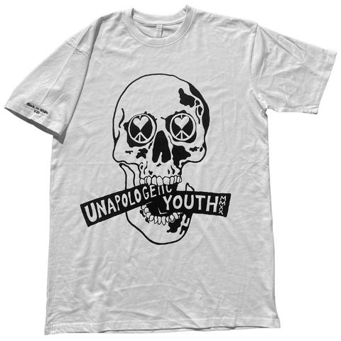 Essential Skelly Tee - White