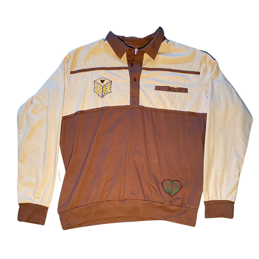 Unapologetic Youth collar shirt featuring a classic design with a button-up front and collar, shown in the product image.