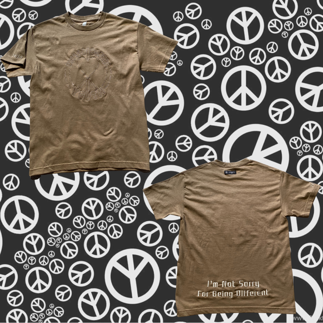 Medium Unapologetic Youth T-Shirt with casual fit, featuring a simple design and soft cotton fabric.