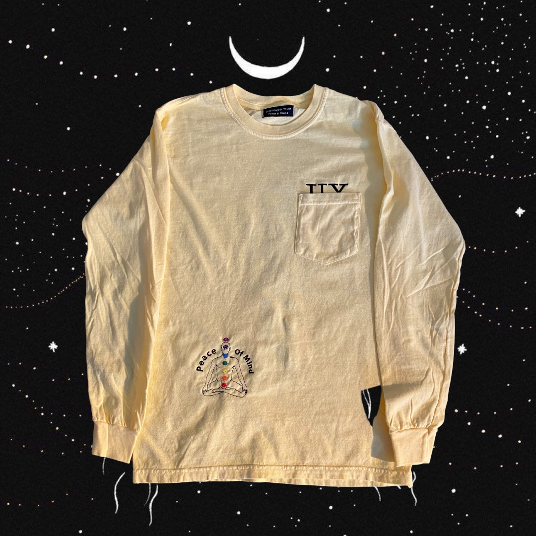 Long sleeve shirt from Unapologetic Youth's Inner Awakening collection, featuring comfortable fabric and stylish design.