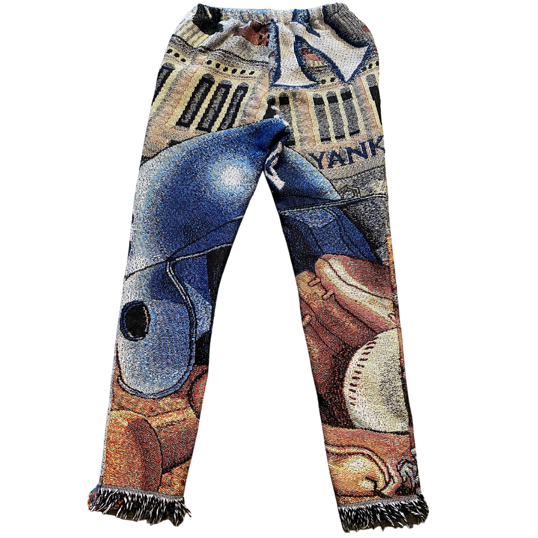 Unapologetic Youth small/medium ball player sweatshirt pants with a relaxed fit and athletic style, shown in the product image.