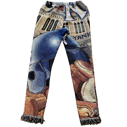 Unapologetic Youth small/medium ball player sweatshirt pants with a relaxed fit and athletic style, shown in the product image.