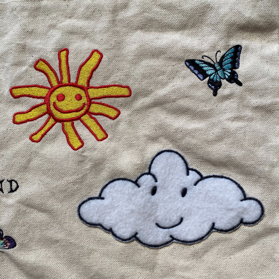 Unapologetic Youth Mother Nature tote bag with eco-friendly design featuring natural scenery and earthy tones.