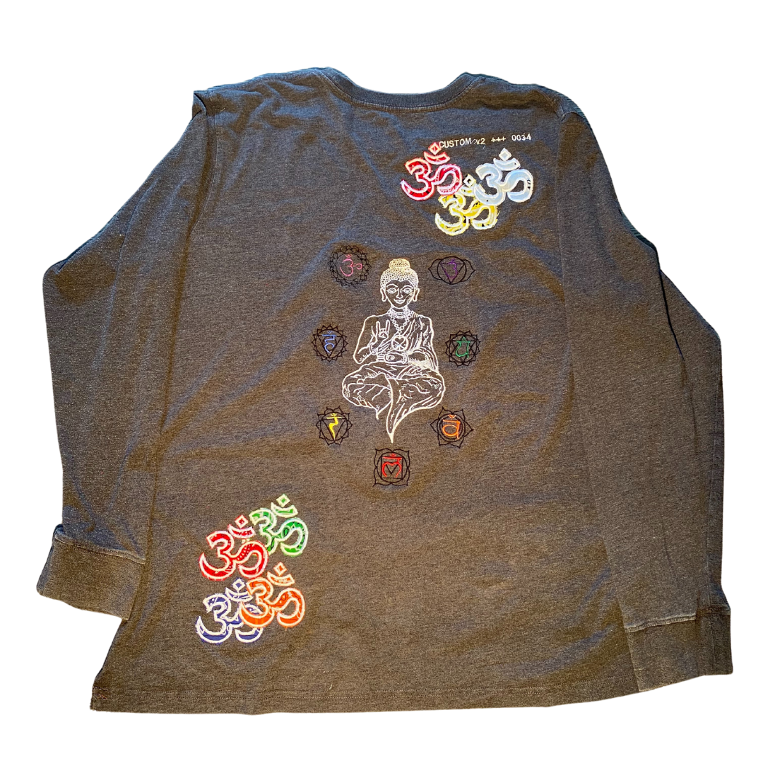 Long sleeve shirt by Unapologetic Youth featuring a casual fit and soft fabric in a neutral color.