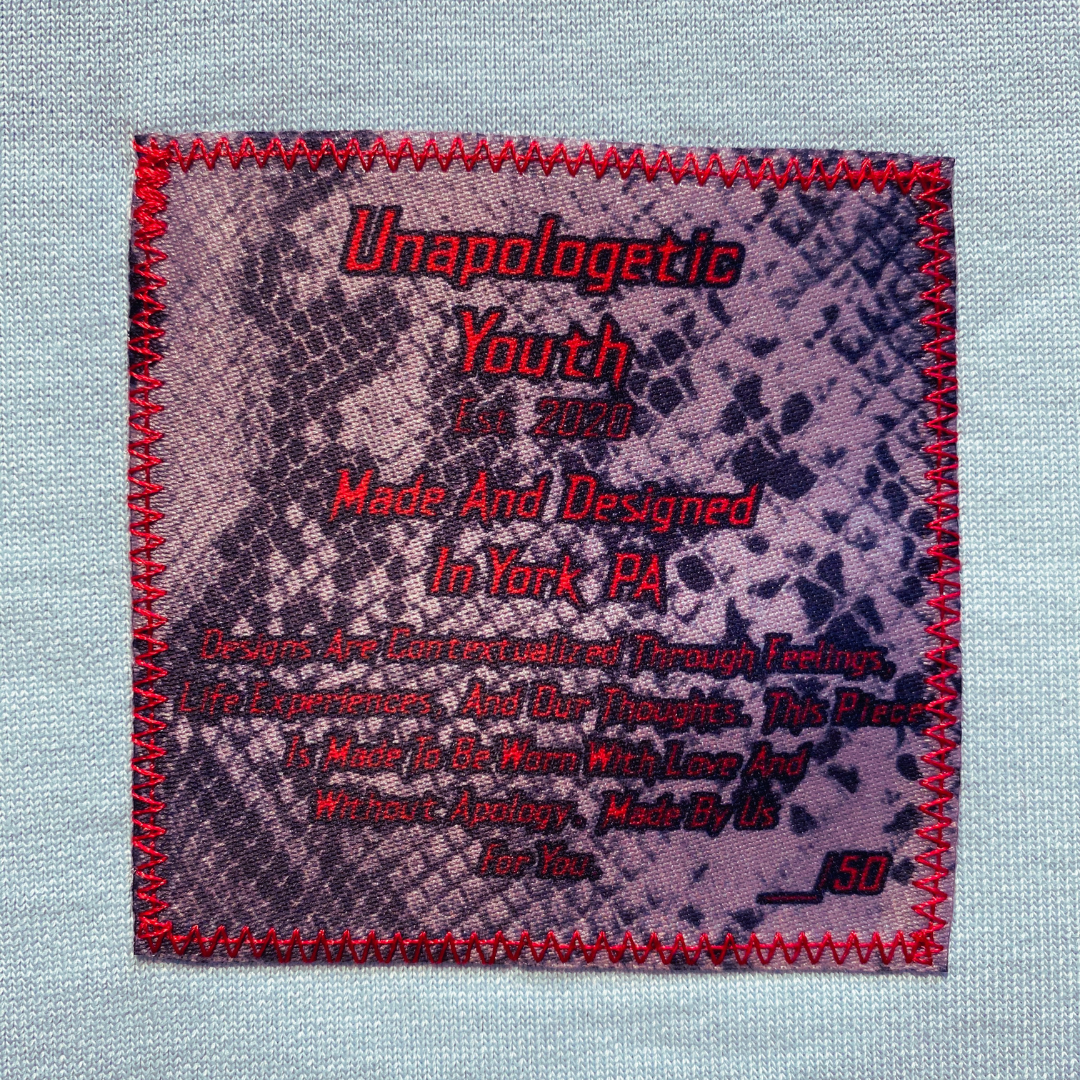 Unapologetic Youth Sanity T-shirt featuring a bold graphic design on a comfortable casual tee.