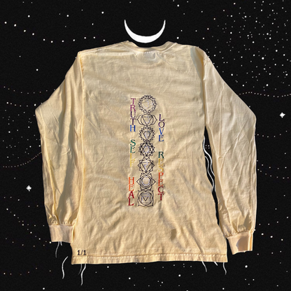 Long sleeve shirt titled "Inner Awakening" by Unapologetic Youth, featuring a stylish design on the front.
