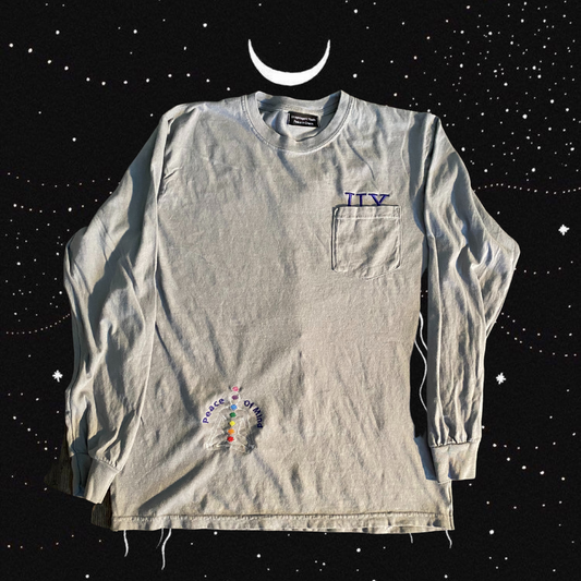 Unapologetic Youth Inner Awakening long sleeve shirt with bold graphic design and vibrant colors, casual and stylish for everyday wear.