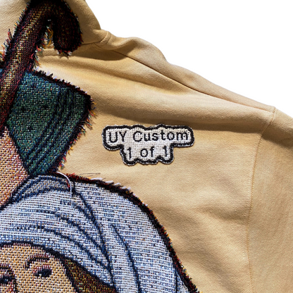 Unapologetic Youth Chosen One XL hoodie in black, featuring bold graphic design and comfortable oversized fit.