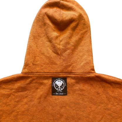 Unapologetic Youth Spooky v2 hoodie, front view with spooky graphic design, black color, casual fit, suitable for Halloween or fall wear.