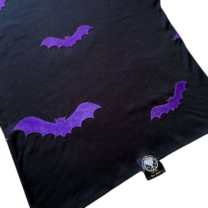 Unapologetic Youth Spooky V2 T-shirt with spooky graphic design, black fabric, and comfortable fit.