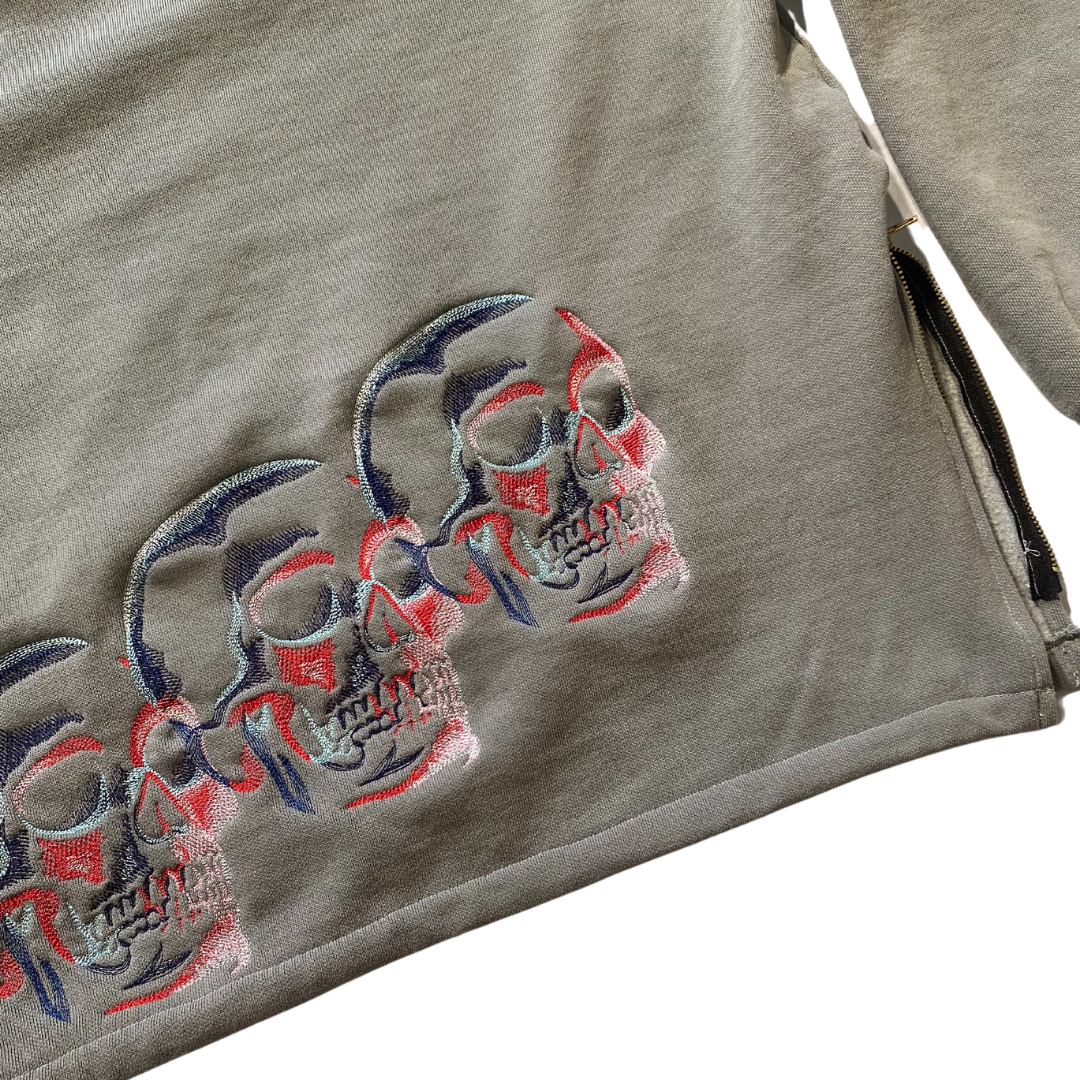 Unapologetic Youth Seeing Triple medium cardigan in soft fabric, featuring a relaxed fit and stylish design.