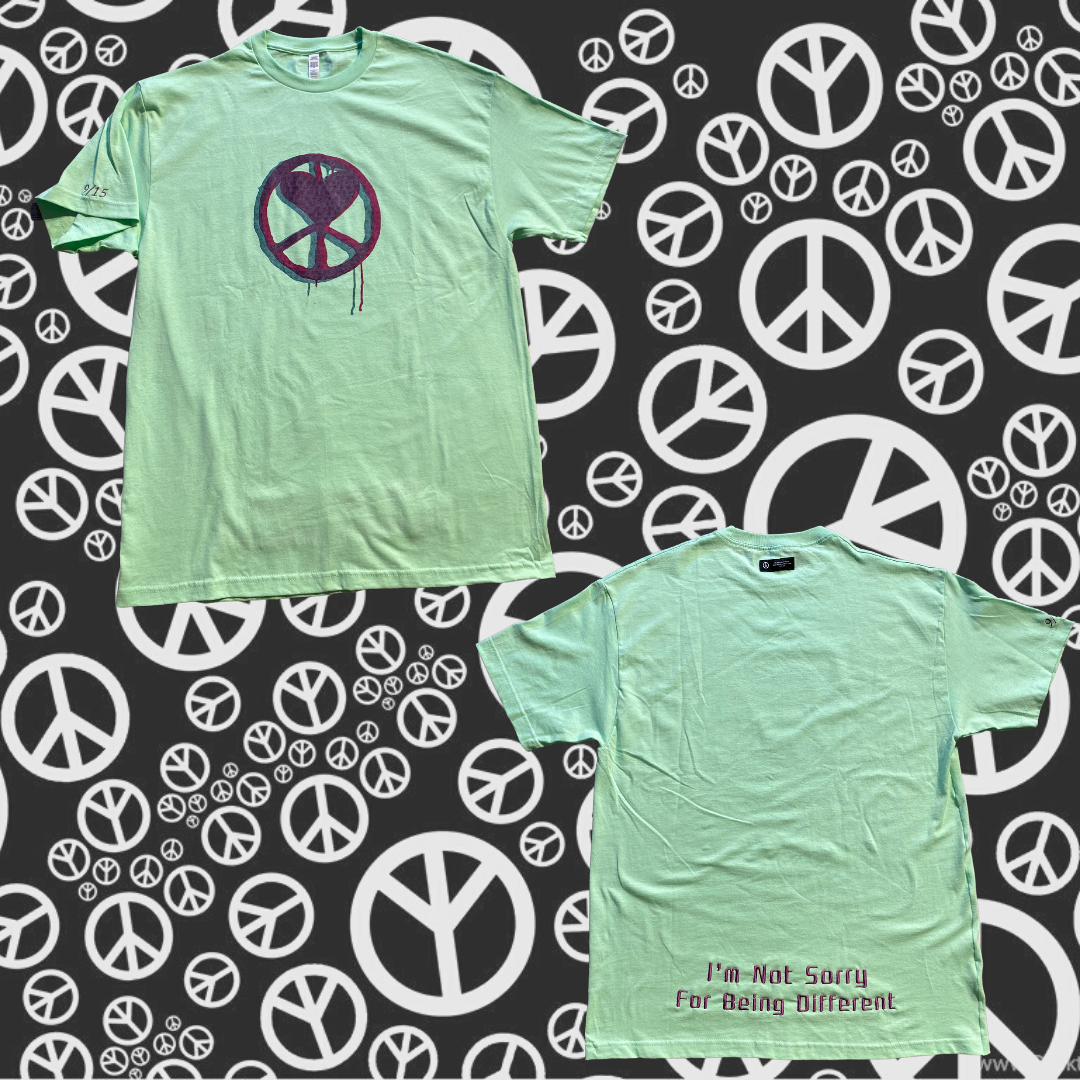 Unapologetic Youth XL T-shirt in white with black graphic design, casual fit, and short sleeves.