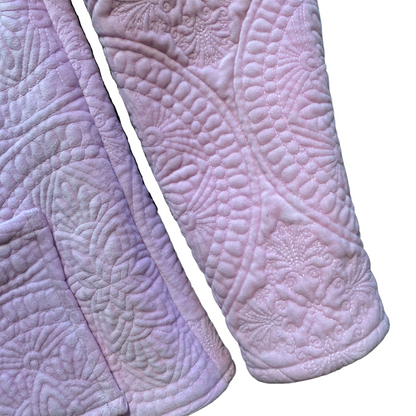 Large lavender cardigan by Unapologetic Youth, featuring soft knit fabric and a cozy, relaxed fit.