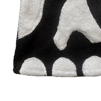 Unapologetic Youth Spooky V1 fleece sweatshirt with Halloween-themed design, cozy and warm fabric, casual fit.