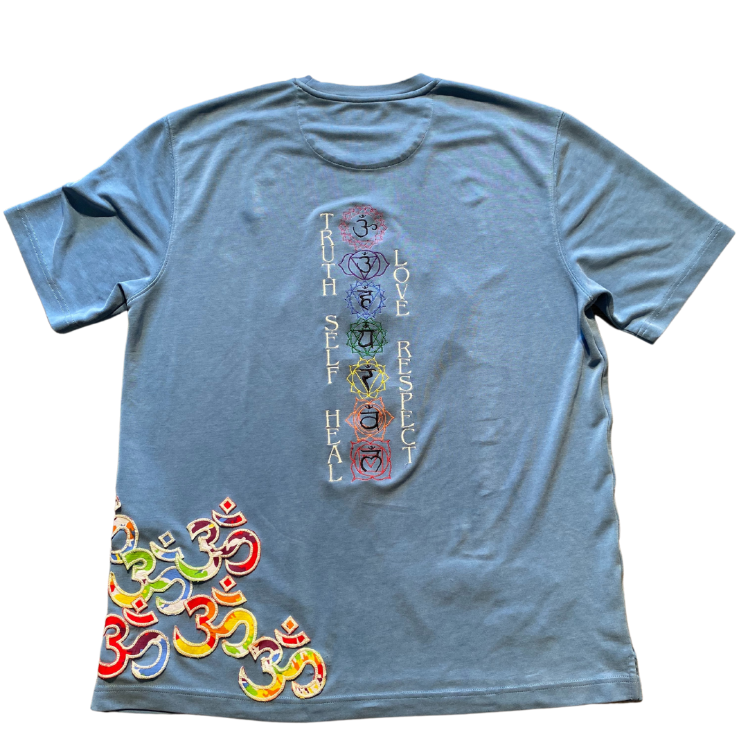 Unapologetic Youth Inner Awakening T-Shirt with motivational graphic design in black and white, casual fit.