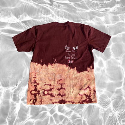 Unapologetic Youth x Carhartt Love In Life T-shirt featuring a casual fit and graphic design on soft cotton fabric.