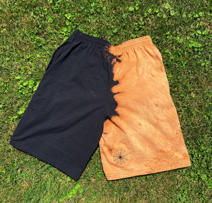 Sunburst shorts by Unapologetic Youth x Champion, casual athletic shorts with vibrant sunburst design and comfortable fit.