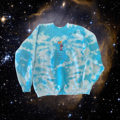 Unapologetic Youth Elevated crewneck sweatshirt featuring a stylish design on the front, made from comfortable, high-quality fabric.