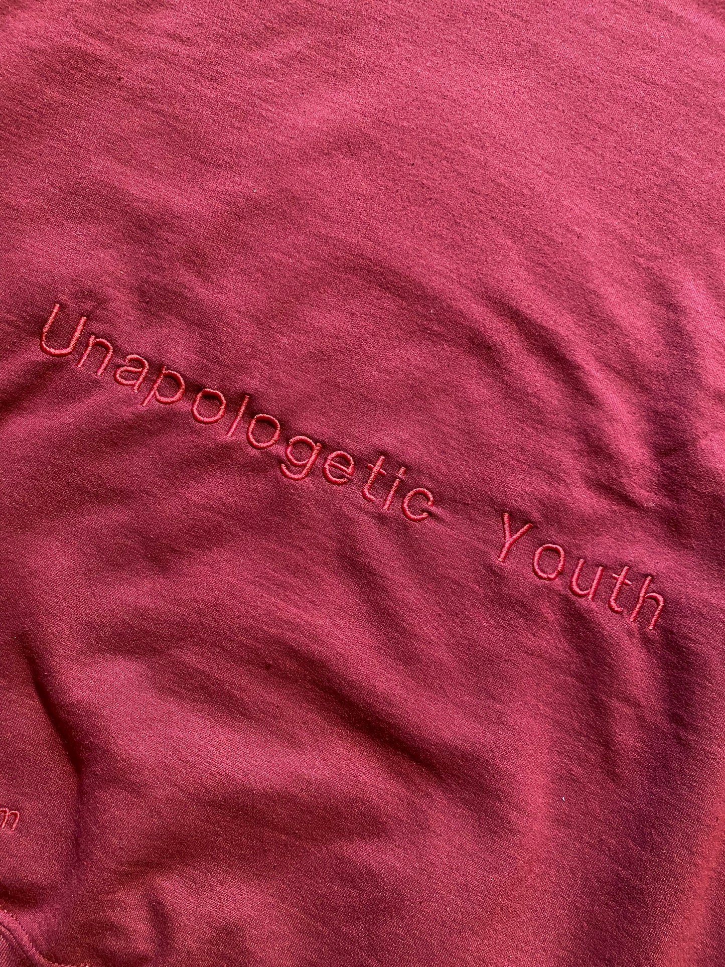 Unapologetic Youth State Of Ecstasy XL hoodie in black, featuring bold graphic design and comfortable fit.