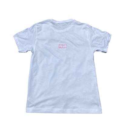 Black Unapologetic Youth Odd Ball T-shirt featuring a colorful graphic design on the back.